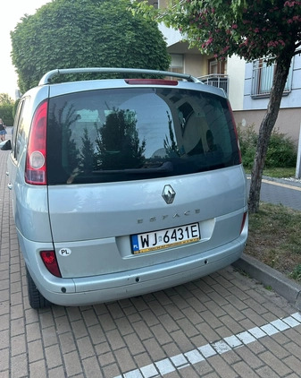 Renault Espace cena 7900 przebieg: 278242, rok produkcji 2004 z Warszawa małe 46